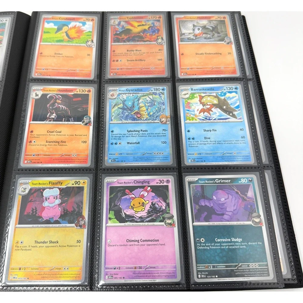 Pokemon TCG Binder Lot 237 Cards EX Holo Reverse Rare EX NM Modern Collection